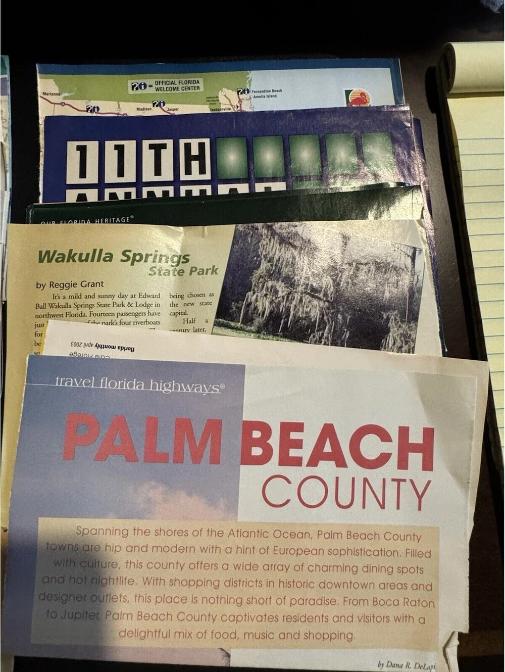Huge Ephemera Lot - Florida - Dated Early 2000s